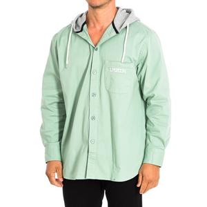 Куртка стандартного кроя с высоким воротником и капюшоном tmc009 tw361 мужчина La Martina, зеленый