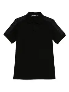 Рубашка-поло с логотипом KARL LAGERFELD, черный