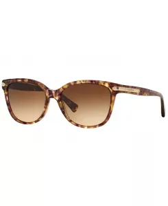 Солнцезащитные очки, HC8132 COACH, коричневый