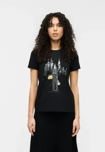 Футболка с мотоциклетным принтом Dkny, Black