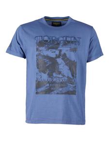 Футболка TG25009 темно-синего цвета TOP GUN