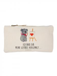 Mr. & Mrs. Panda Пенал для карандашей с изображением коалы и надписью белого цвета