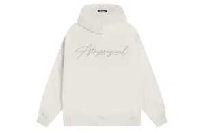 Свитшот с цветочным логотипом Unisex Atry, темно-серый