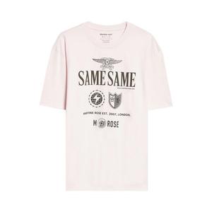 Футболка Martine Rose Classic T-Shirt Pale Pink, розовый
