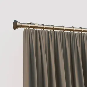 Карниз Ibiza Ø 16 мм, 1-рядный, по желаемой длине Indeko, серебристый