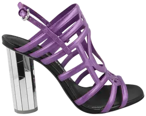 Женские сандалии Ferragamo Florenza Slingback Sandal, фиолетовый