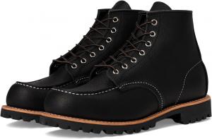 Ботинки Red Wing Heritage 6" Moc Toe Lug Roughneck, цвет Black Oil Slick