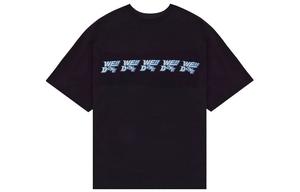 WE11DONE Футболка унисекс черная