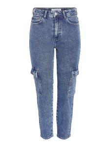 Джинсы Noisy may Regular Cargo Jeans Moni, синий деним