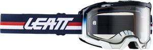 Мотокроссовые очки Leatt velocity 4.5 stripes 2024, Blue/White/Red