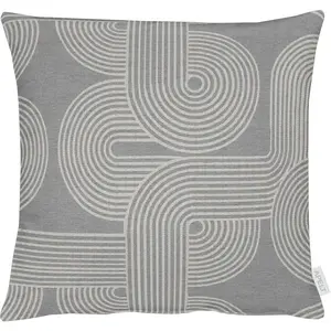 Декоративная подушка Nova Apelt, Grau + gemustert