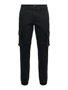 Джинсы Only&Sons Tapered Fit, черный