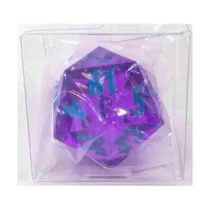 55 мм d20 Titan — зависть с острыми краями, Dice - 35mm, 45mm, & 55mm (Foam Brain Games)