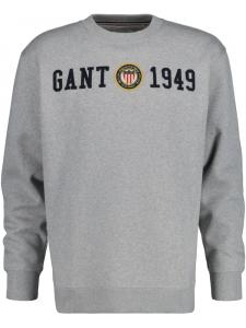 Толстовка Gant Crest Shield, серый