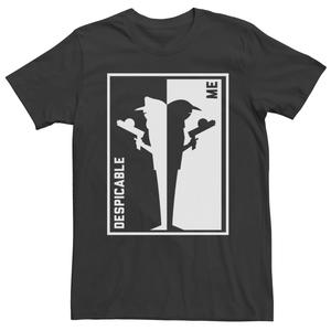 Мужская игра Гадкий Я Грю Шпион VS. Футболка с плакатом «Злодей» Licensed Character