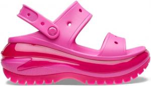 Сандалии Crocs Unisex Classic Mega Crush на платформе, Juice