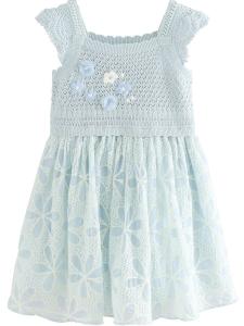 Платье Next, пастельный синий