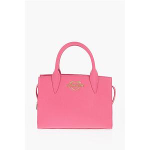 Сумка-тоут LOVE однотонного цвета с золотым логотипом Moschino, Multicolor