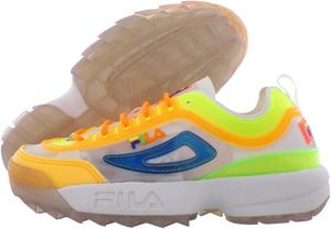 Женские кроссовки Fila Disruptor II Premium, белый/синий/розовый