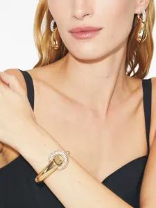 Браслет с пряжкой Tory Burch, золотистый