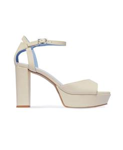 Сандалии на платформе Valeria Bernardo Footwear, Eggshell