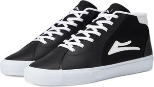 Кроссовки Lakai Flaco II Mid - высокие кеды для мужчин, белый/черный