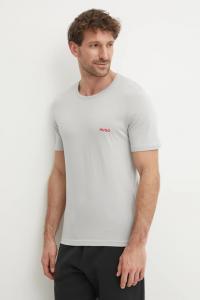 Хлопковая футболка 3 шт Hugo, черный