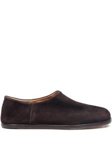 Лоферы Maison Margiela Tabi Babouche, коричневый