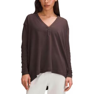 Футболка Back In Action женская Lululemon, коричневый