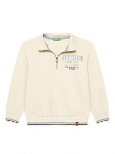 Свитшот regular fit 32N4C10PS United Colors Of Benetton, бежевый