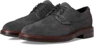 Мужские ботинки Cole Haan Judson Grand Wingtip, Raven Suede/Dk Natural