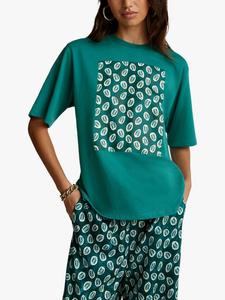 Футболка с принтом Benetton, Green