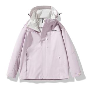 Jeep Ветровка для активного отдыха, Women's Mauve Single Windbreaker Jacket
