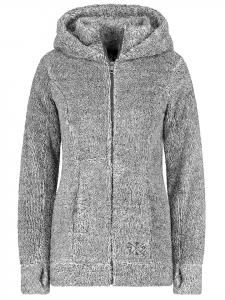 Флисовая куртка серого цвета Sublevel