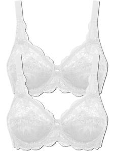 Бюстгальтер с косточками SUSA 2er Pack Bügel BH Latina, цвет weiss weiss