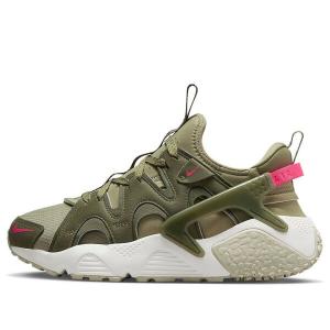Кроссовки air huarache craft medium Nike, зеленый