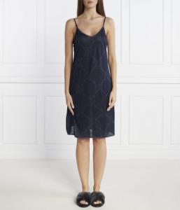 Ночная сорочка Joop! Bodywear из вискозы с принтом, синий