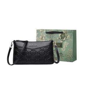 Brinch Женская сумка через плечо, Бургундия