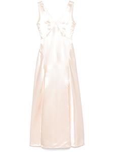 Philosophy Di Lorenzo Serafini атласное платье макси, розовый