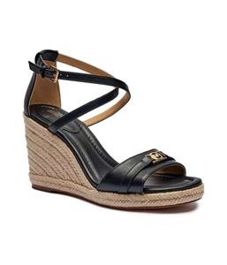 Кожаные сапоги на платформе Мэнди Michael Kors, черный