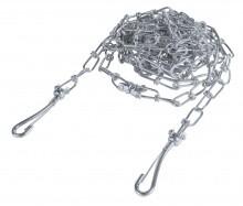 Цепь металлическая оцинкованная Trixie для сада Т-1, цвет платина