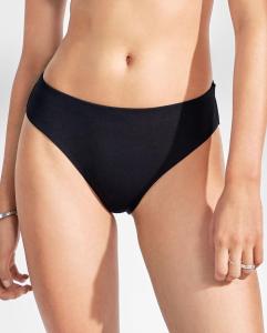 Трусики-хипстеры из модала с высокой и гладкой талией Bread & Boxers, черный