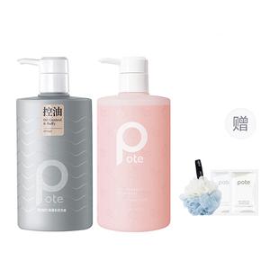 Шампунь для контроля жирности, восстанавливающий, увлажняющий, увлажняющий, контролирующий жирность, разглаживающий, очищающий, 475 мл/505 мл POTE