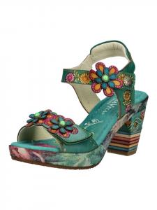 Классические босоножки LAURA VITA, зеленый
