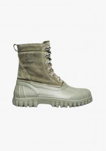 Замшевые ботинки Anatra унисекс цвета жженого мха Diemme, Burnt Moss