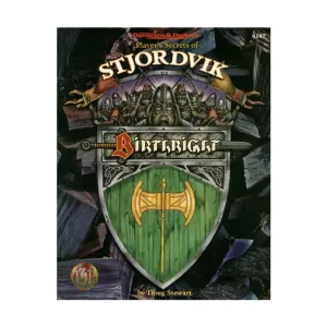 Player's Secrets of Stjordvik, Birthright, мягкая обложка