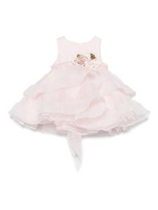 Платье с цветочной аппликацией Mimilù, розовый