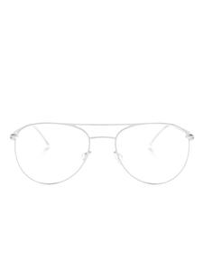 Очки-пилоты Niken Mykita, серебряный