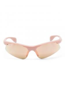 Солнцезащитные очки в байкерской оправе Gucci Eyewear, розовый