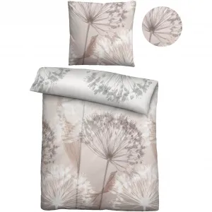 Постельное белье Biberna «Мария», тонкий блеск + мягкость, простота в уходе, можно использовать круглый год, молния, цвет basalt